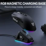 ONIKUMA DM07 24000DPI Tri-mode Mouse with RGB Magnetic Charging Dock - Image 8
