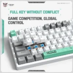ONIKUMA G38 98 Keys Wired Mechanical Gaming Keyboard - Image 6