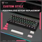 ONIKUMA G55 61 Keys RGB Colorful Lighting Wired Gaming Mechanical Keyboard – Brown Switch - Image 6