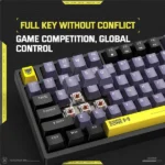 ONIKUMA G58 Hot-Swappable 82-Key RGB Wired Mechanical Gaming Keyboard - Image 5