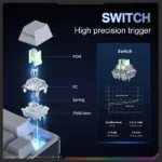 ONIKUMA G69 RGB Wired Magnetic Switch Gaming Keyboard - Image 5