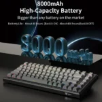 ONIKUMA G83 75% Hot-Swappable RGB Tri-Mode Wireless Mechanical Keyboard - Image 5