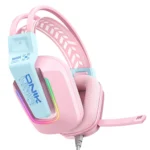 Onikuma X13 RGB Colorful Lighting Wired Gaming Headset With Noise Cancelling Microphone - Image 2