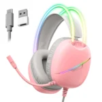 Onikuma X33 RGB Wired Gaming Headset with Noise Cancelling Microphone - Image 3