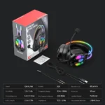 Onikuma X89 RGB Gaming Headphone with Noise-Cancelling Microphone - Image 7