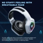 Onikuma B100 RGB Tri-Mode Gaming Headset - Image 6