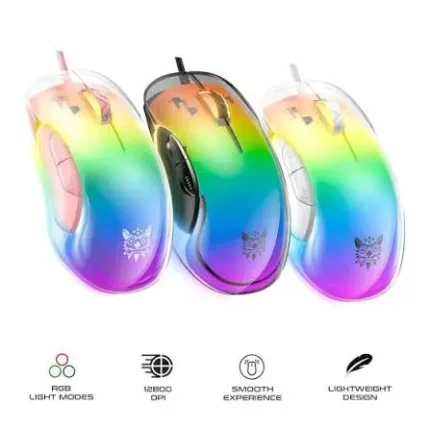 ONIKUMA CW925 RGB Backlit Wired Gaming Mouse
