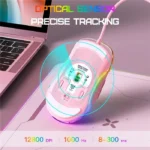 ONIKUMA CW925 RGB Backlit Wired Gaming Mouse - Image 7