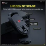 Onikuma DM05 Tri-Mode RGB Wireless Optical Lightweight E-sports Mouse - Image 6